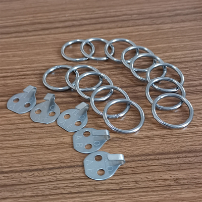 Coperte isolanti di fissaggio con anello rotondo in acciaio inossidabile da 40 mm