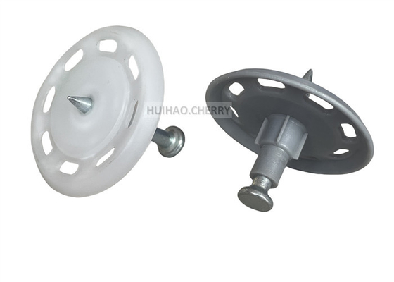 Perno singolo CR9P con rondella in plastica da 35 mm per calcestruzzo 30 mm, 40 mm, 50 mm