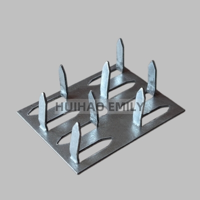 50 mmx38 mm Clampadine di isolamento acustico per pannelli con 8 perni