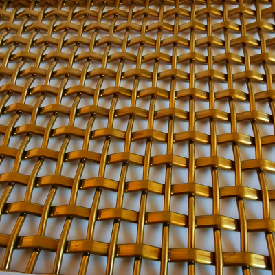 Acciaio inossidabile reticolato in ottone 2 mm Verga 5 mm Pitch