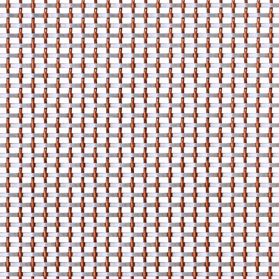 Acciaio inossidabile reticolato in ottone 2 mm Verga 5 mm Pitch
