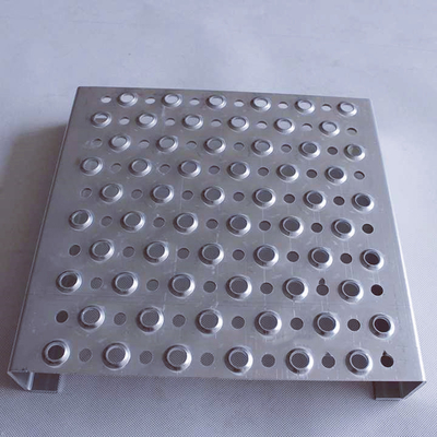 Pannello grigliato di sicurezza zincato 182-356mm Larghezza Pavimentazione Industriale