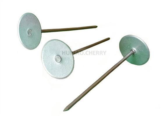 1" Pini e elementi di fissaggio per l'isolamento HVAC per il fissaggio del pannello di condotto in fibra di vetro o del rivestimento del condotto in fibra di vetro