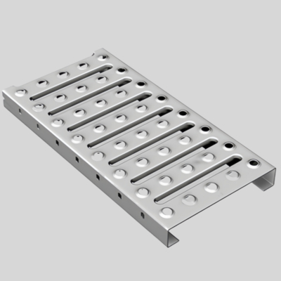 pannelli di maglia architettonica di alluminio perforato per piattaforme a griglia a presa