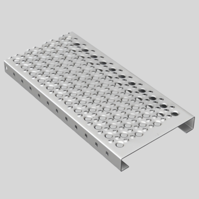 pannelli di maglia architettonica di alluminio perforato per piattaforme a griglia a presa