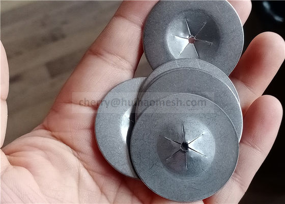 Acciaio galvanizzato 2,5" ranelle di bloccaggio di auto del quadrato 63.5mm usati per fissare i perni dell'isolamento