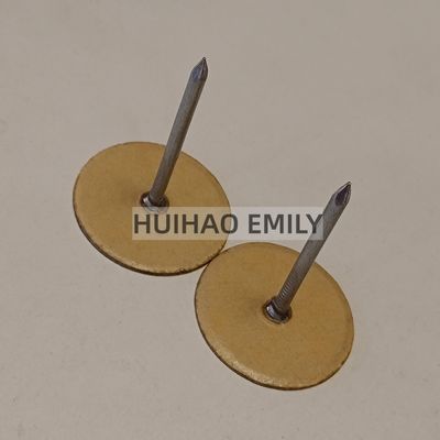 Perni di saldatura a testa tazza in acciaio zincato da 50 mm per fissare l'isolamento all'interno di fabbricati