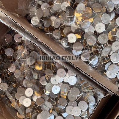 Perni di isolamento a testa tonda in acciaio zincato da saldare alla lamiera dei condotti