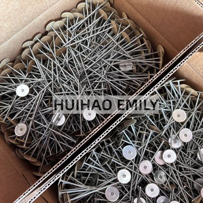 Perni di saldatura isolanti a testa svasata ramata 2.7x50mm con rondella di fissaggio