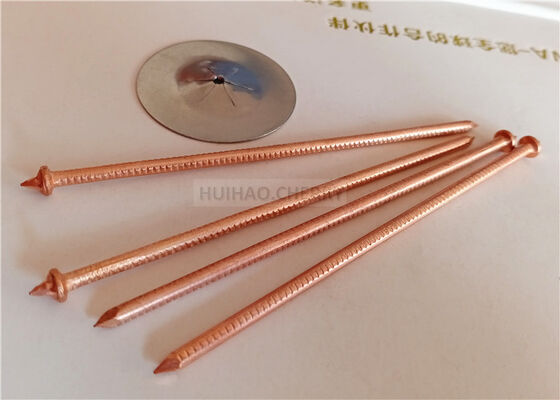 3x100mm CD Weld Pin Ms Copper Coated Used With Fiberglass Isolation Clips (Pini di saldatura in CD di 3x100mm)