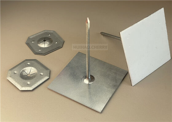 2-1/2 "Pini per isolamento rigido per il collegamento dell'isolamento termico e acustico nel sistema di condotte HVAC