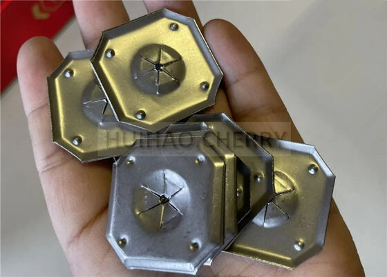 1-1/4" resistente alla corrosione lavastoviglie auto bloccante 316 in acciaio inossidabile Quadratura di blocco lavastoviglie per isolamento di rockwool