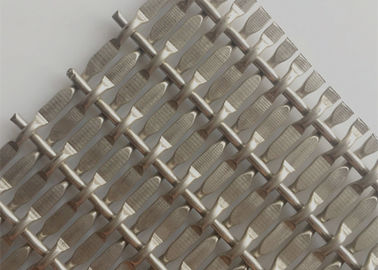 Acciaio inossidabile Crimped Woven Wire Mesh per tende porta armadio