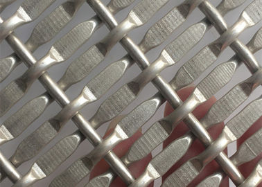 Acciaio inossidabile Crimped Woven Wire Mesh per tende porta armadio