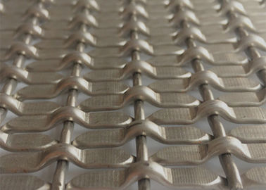 Acciaio inossidabile Crimped Woven Wire Mesh per tende porta armadio