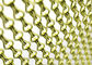 Drappi colorati della maglia metallica del gancio della catena del soffitto della decorazione con la modellistica multipla