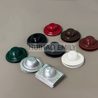 Copri tappi per viti per tetti in acciaio Galvalume da 35 mm in viti impermeabili per coperture ondulate