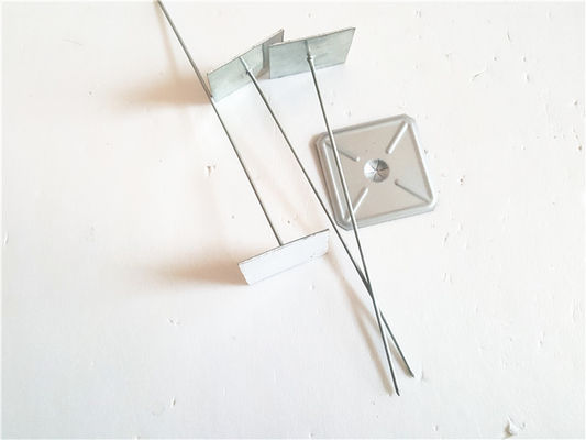 Pini di isolamento autoadesivi in acciaio galvanizzato da 220 mm con lavatrice autobloccante per foglio di isolamento