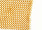 tessuto di maglia dorato dell'anello del metallo di colore del diametro 20mm OD di 2MM per la tenda metallica dell'hotel