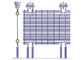 Servizi di design del sistema dell'installazione della facciata della rete metallica di Aechitectural della decorazione