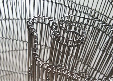 Cornice a maglia di metallo flessibile decorativa per sfondo