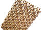 Rete metallica decorativa dell'acciaio inossidabile dell'oro di PVD Rosa 1500mm W 3700MM L pannello