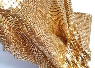 Tessuto di pacco di metallo di alluminio flessibile da 3 mm per decorazioni d'interni