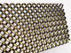 Rete metallica architettonica del Governo d'ottone, schermo tessuto della maglia metallica per mobilia della cucina