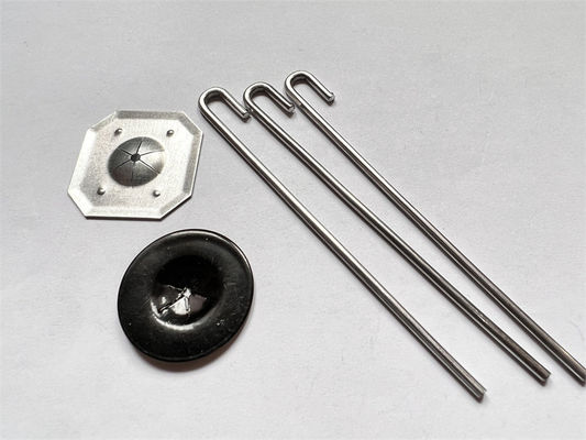 auto di alluminio di 32mm che chiude le clip a chiave di velocità che riparano la rete metallica della saldatura per impermeabilizzazione solare del piccione