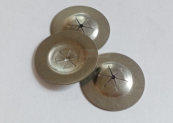 Rondelle autobloccanti in acciaio inox da 25 mm per fissaggio isolamento