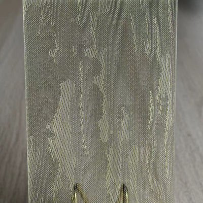 Vetro laminato decorativo tinto 6MM del tessuto del metallo di colore