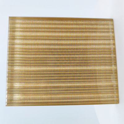 Metallo di lusso Mesh Laminated Glass Space Partition di PVB