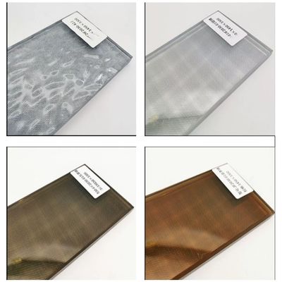 5 + 5 millimetri di cavo Mesh Laminated Glass Architectural Applications