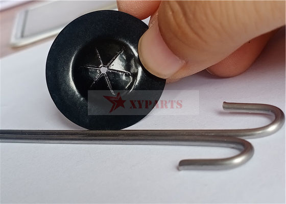 Acciaio inossidabile 2.0mm Dia Clips pannello solare per assicurare a prova di uccelli rete di filo
