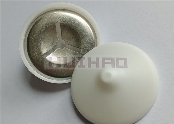 Lavatrici a cupola auto-bloccanti in acciaio inossidabile da 40 mm con tappi di plastica
