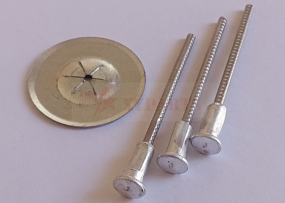 Perni di di saldatura a perno bimetallici personalizzabili in lunghezza utilizzati con saldatrici a scarica capacitiva per lavori di isolamento di paratie navali