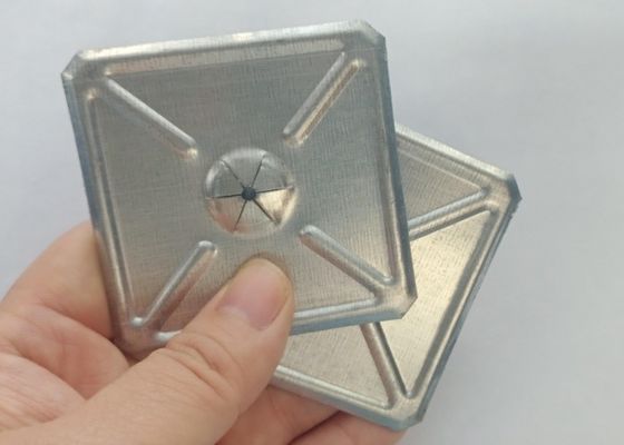 2 1/2 pollici di acciaio galvanizzato quadrato lavastoviglie auto-bloccante per pin di saldatura CD