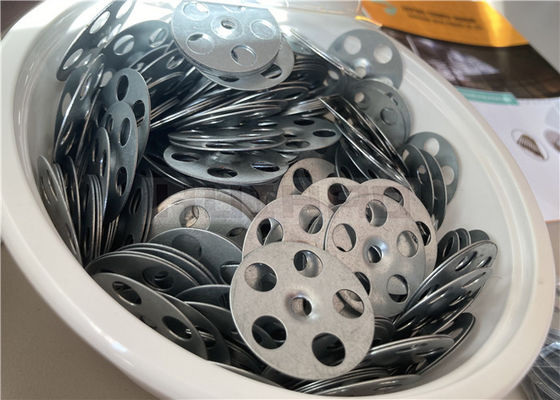 Lavatrice di dischi di fissaggio metallici da 36 mm utilizzata per fissare le assi di supporto delle piastrelle