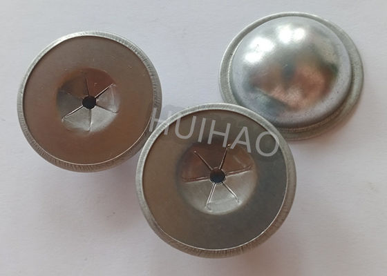 30 mm Tipo rotondo Isolamento metallico cupola tappi lavastoviglie per puntini di saldatura