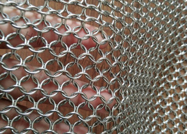 AISI 304 316 cavo 10mm dei drappi 1.2mm della maglia metallica per il divisore dello spazio/schermo di Sun