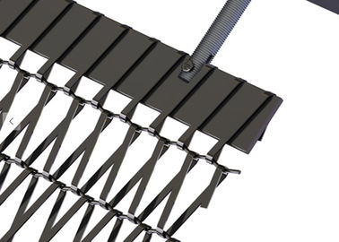 Sistemi architettonici misura tessuti, metallo perforato e in espansione della riparazione dello schermo del metallo