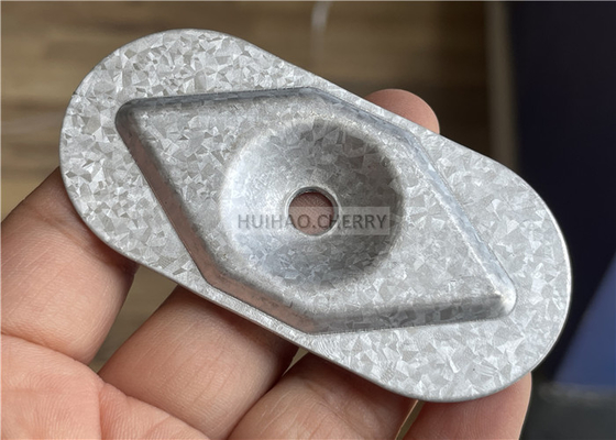 Galvalume Acciaio Placca di cucitura metallica 82x40mm fissaggio del tetto