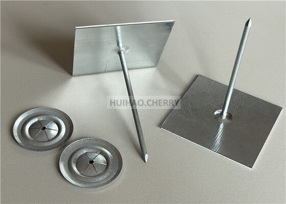 Diametro autoadesivo dei perni 12Ga dell'isolamento del doppio nastro del fronte con la lana di vetro della correzione della clip