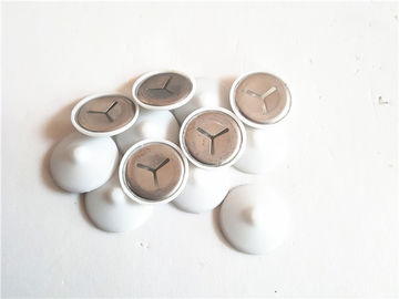 3 clip dell'acciaio inossidabile delle rondelle 38mm delle scanalature con il cappuccio di plastica per i perni di riparazione della saldatura