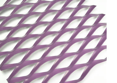 L'alluminio delle pareti divisorie ha ampliato la maglia LWD115mm X SWD40mm PVDF finito