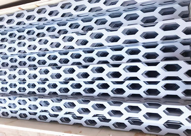 Pannelli di alluminio perforati a prova di fuoco della facciata di Audi con i fori di 26*61mm