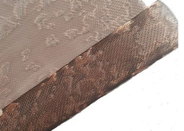 Parete decorativa di vetro metallica dello specchio di Mesh Lamination Architectural Fabric Laminated