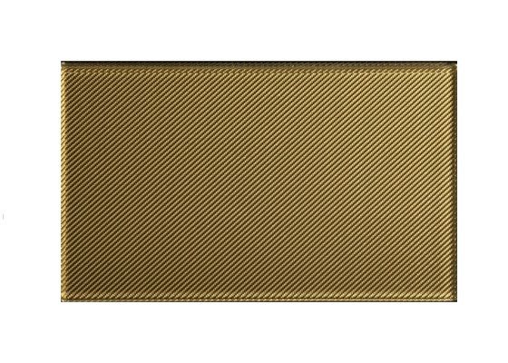 Cavo decorativo incastonato Mesh Glass della corda di vetro di rame della rete metallica ss