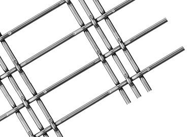 Schermo flessibile del metallo del tessuto della facciata su ordinazione con cavo piano/rotondo dell'acciaio inossidabile