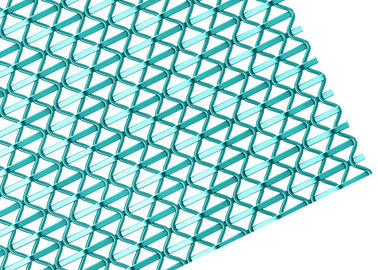 Ingrani la rete metallica architettonica rigida dell'acciaio inossidabile per il rivestimento decorativo della parete
